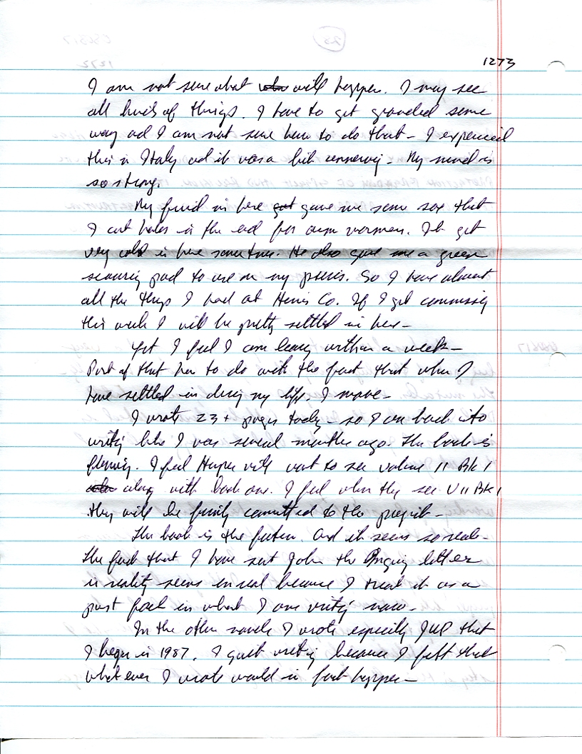 Dr John WorldPeace 2008 Prison Journal